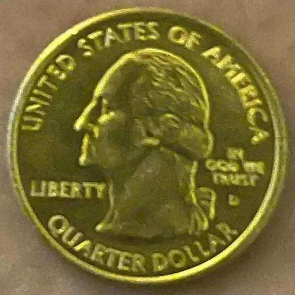 3/$12 24k gold plated 2008 Alaska Statehood Quarter coin - Picture 2 of 2